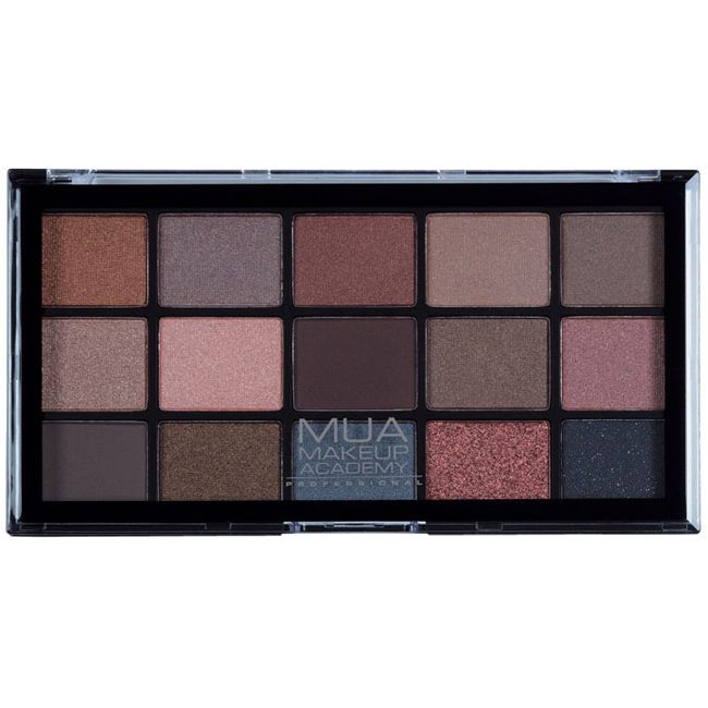 MUA Professional 15 Shade Eyeshadow Palette - Spiced Charm